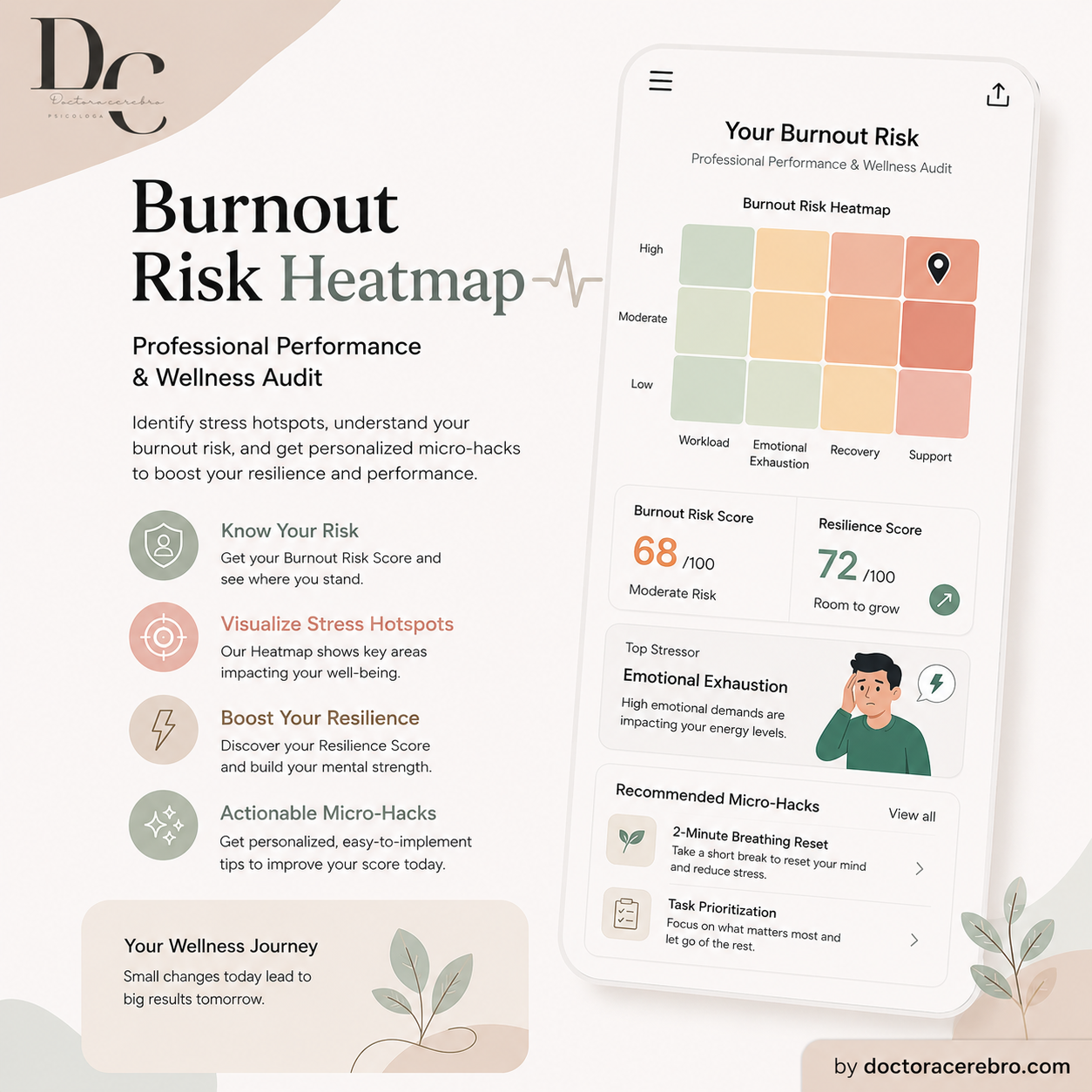 Burnout Risk Heatmap product preview